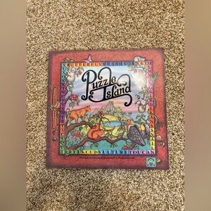 Puzzle Island Interactive Puzzle Book Paul Adshead Discovery Toys